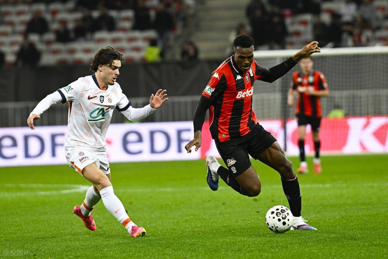 法国杯3-2：法甲第13让二追三淘汰蒙彼利埃，第97分钟读秒绝杀